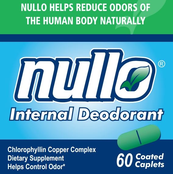 Nullo Internal Deodorant - 60 count